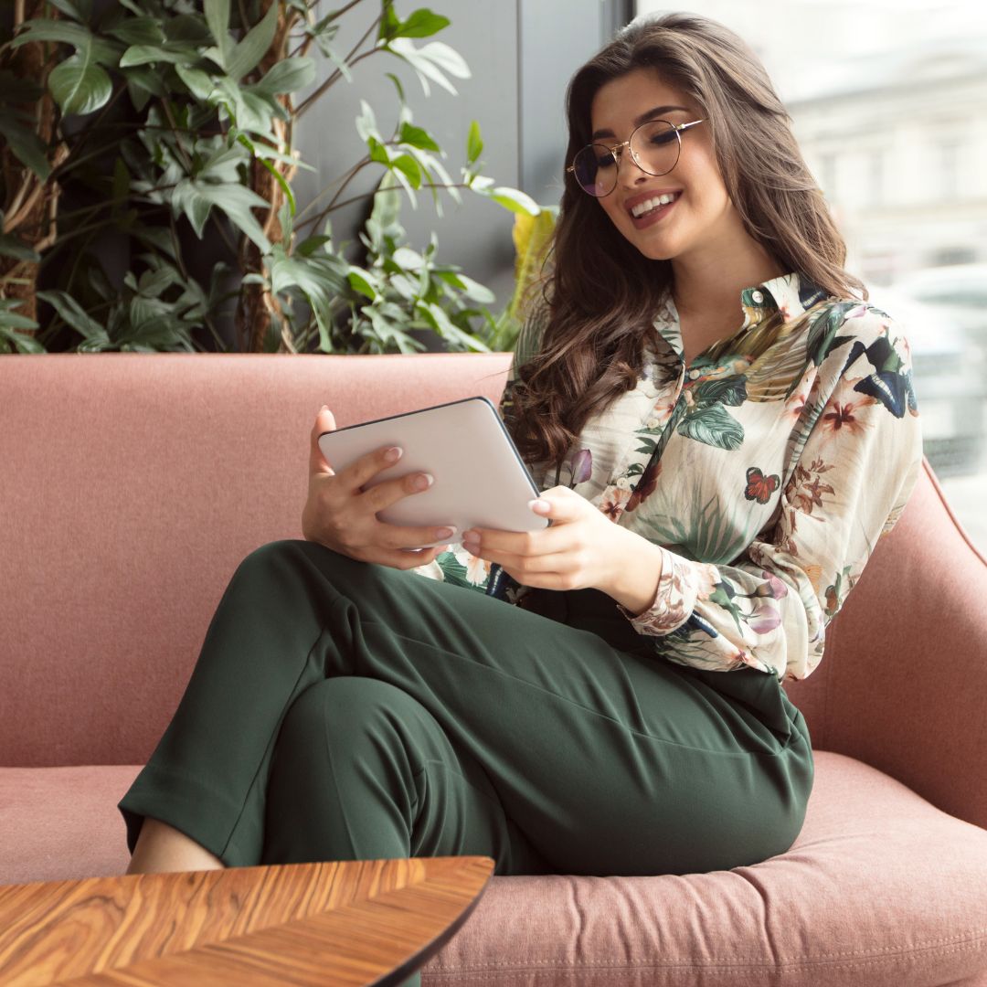 Skin care routine planning illustration